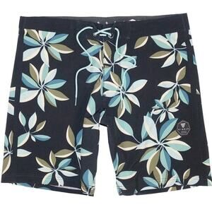 Vissla Montra Tropical Print Swim Trunks Men’s Size 30 Surf Boardshorts EUC
